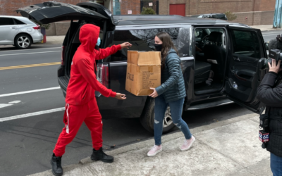 H.E.L.P.I.N.G The Homeless Program Delivers 150 Backpacks to Homeless Charities